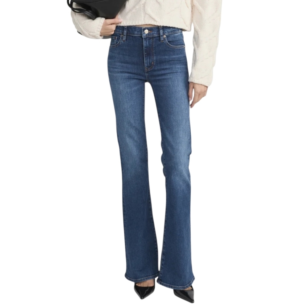 Frame The Icon Denim Jeans - Women's Size 34 - NWT Mid Rise Flare Stretch